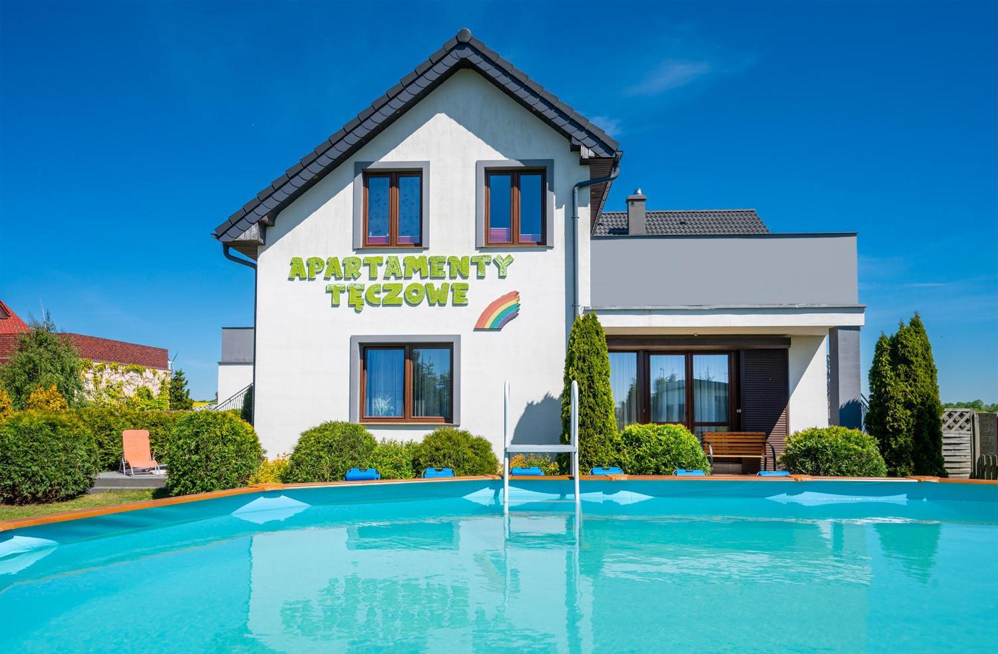 Apartamenty Teczowe Дарлово Экстерьер фото